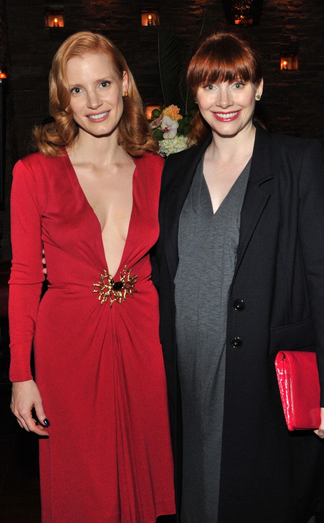 Bryce Dallas Howard Is Singing Mad About Jessica Chastain Comparison